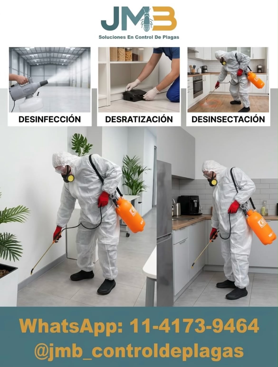 JMB Control de Plagas · Servicios